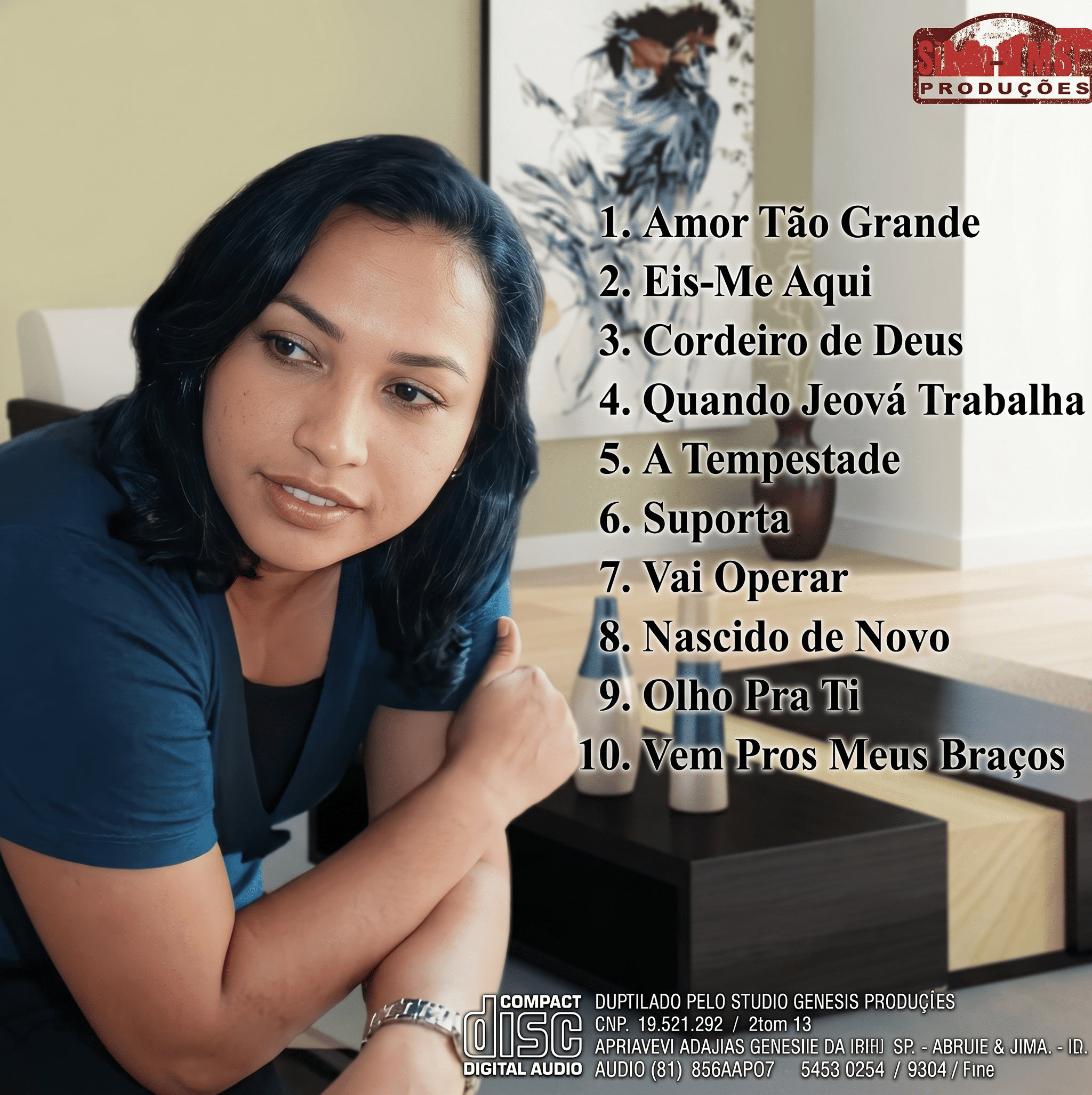 Contracapa do Álbum